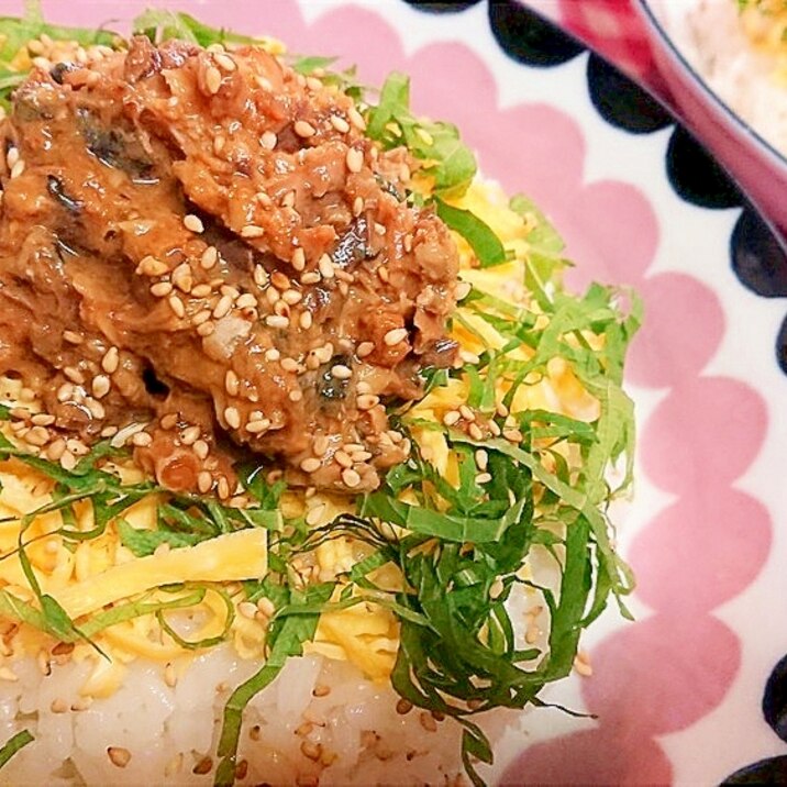 缶詰活用で簡単・時短!【サバ缶散らし寿司】